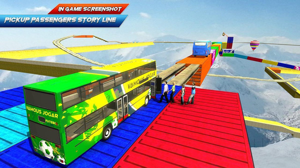 不可能的天空轨迹巴士模拟免费版截图2