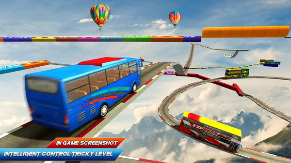 不可能的天空轨迹巴士模拟免费版截图3